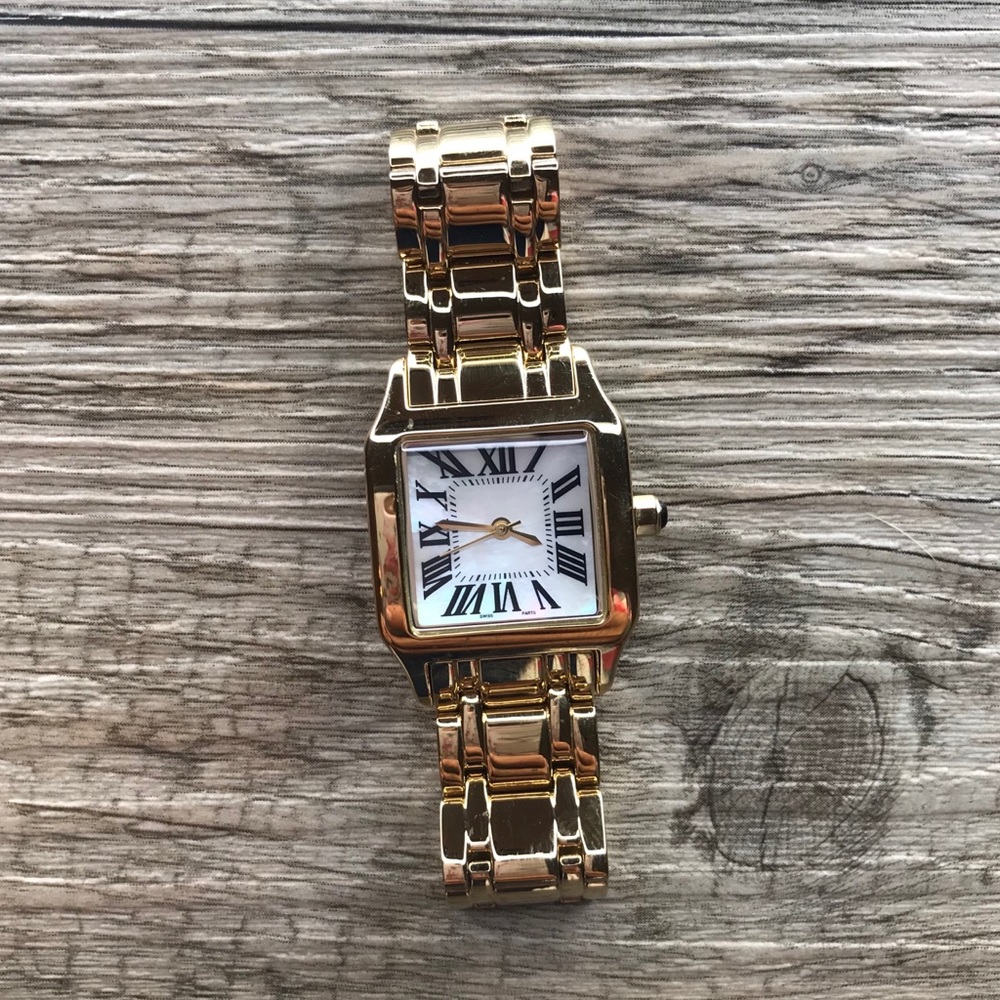 Bronzo Italia Gold Designer C watch